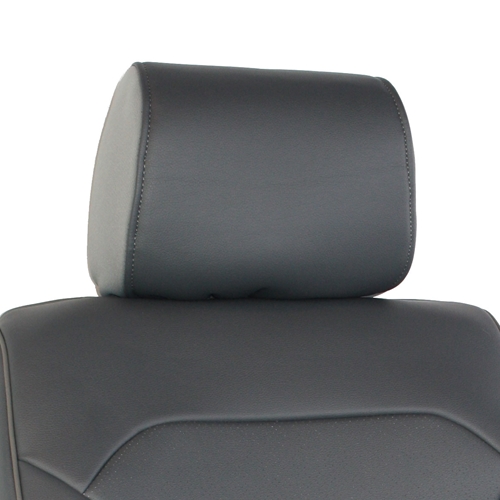Custom Made Leatherette Headrest Covers