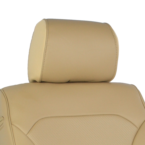 Leatherette Headrest Covers - Premium Quality