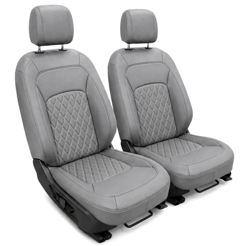Custom Made Leatherette Diamond Seat Covers