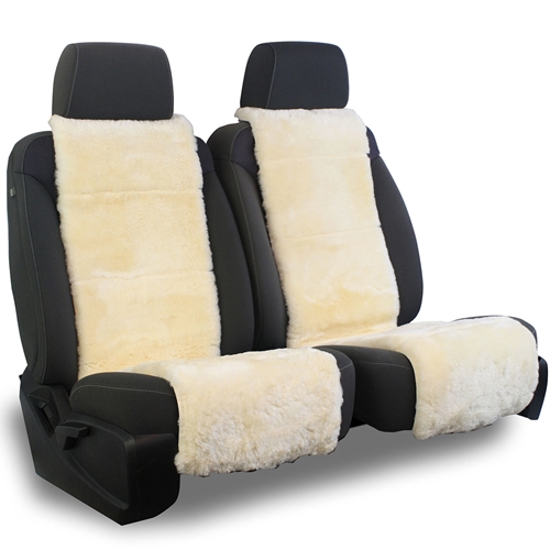 Custom Aircraft Sheepskin Vest Seat Covers