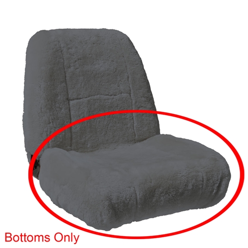Custom Aircraft Sheepskin Seat Covers (Bottoms Only)