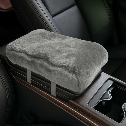 Cushioned Sheepskin Console Topper