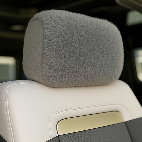 SuperFit Sheepskin Headrest Covers