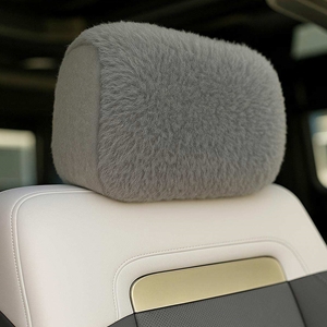 SuperFit Sheepskin Headrest Covers