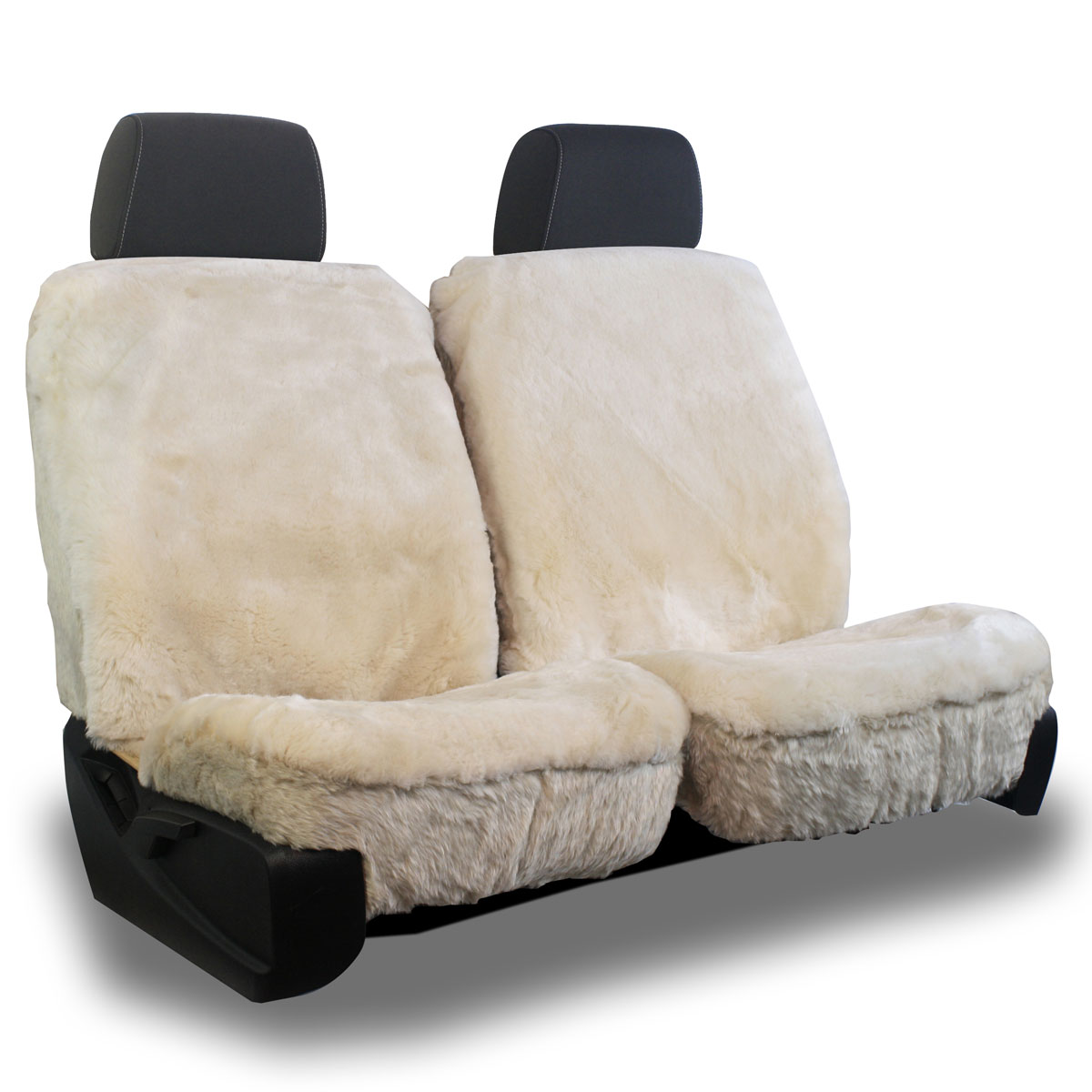 Sheepskin Seat Covers, Sleek Design Authentic Australian Full Size