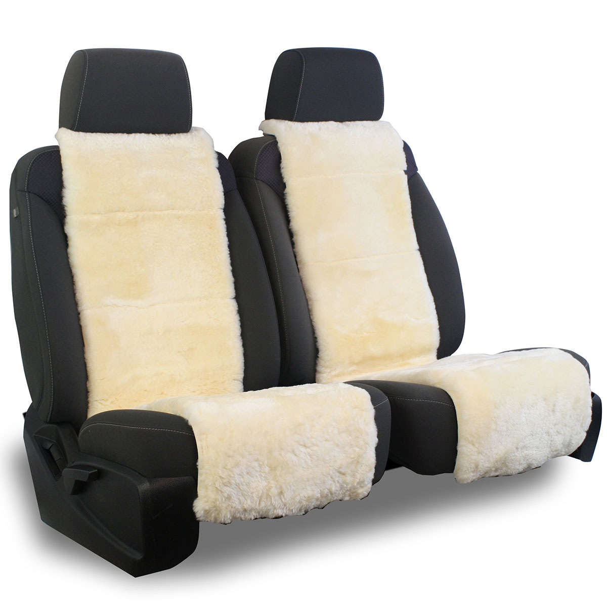 sheep♪ Superlamb SuperFit Low back Sheepskin Seat Cover